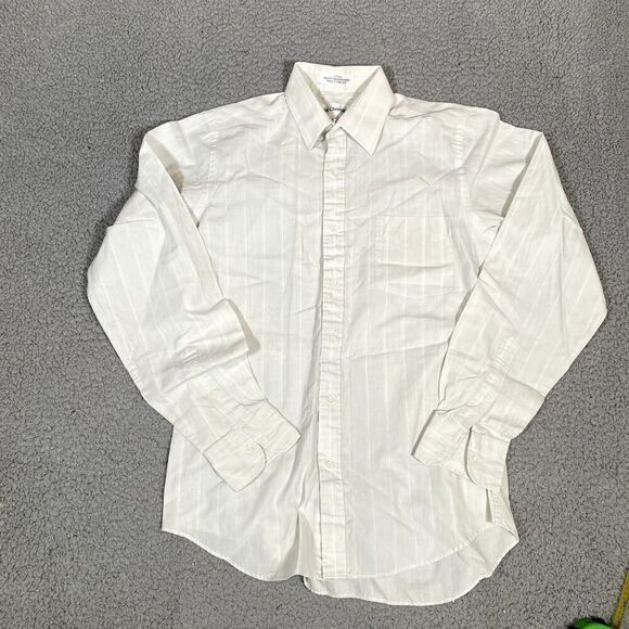 Vintage Ron Chereskin Button Up Shirt Men Long Sleeve Striped Pink 70s 80s Small - Picture 1 of 8